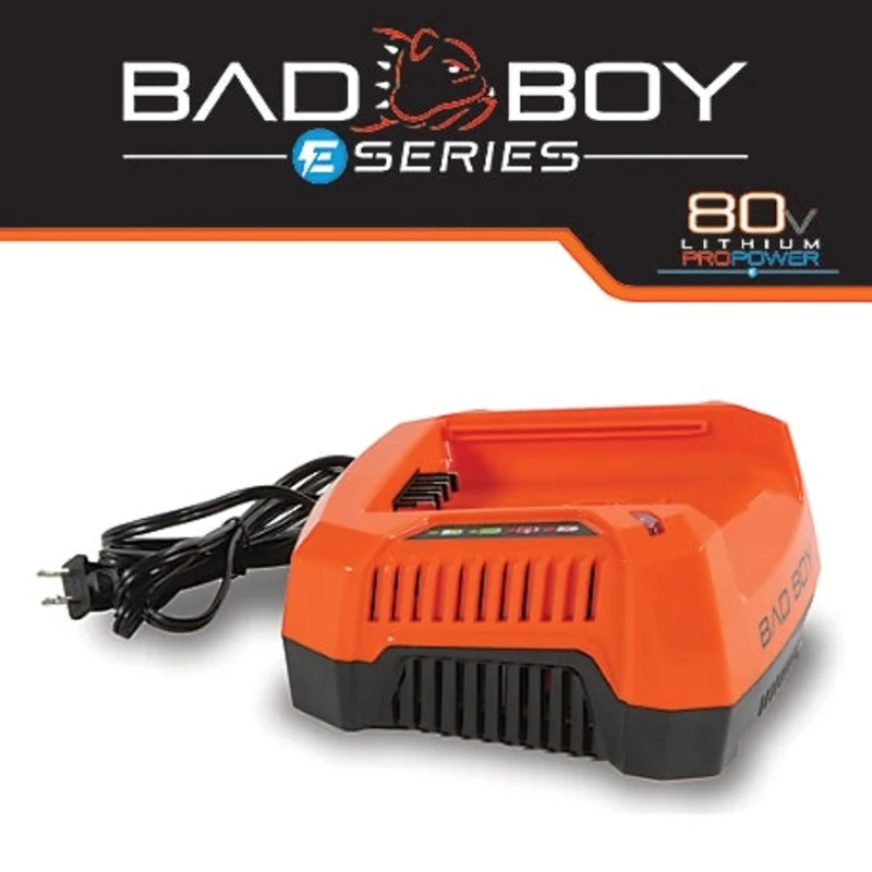 BAD BOY E-SERIES 80 VOLT / 4 AMP SINGLE PORT BATTERY CHARGER / 088-7545-00